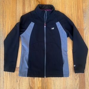 New Balance Black and Gray Women's Jacket